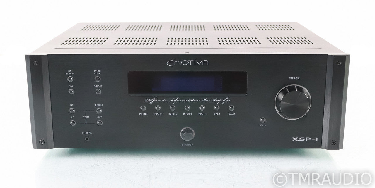 Emotiva XSP-1 Gen 2 2.2 Channel Preamplifier; Remote; MM / MC Phono
