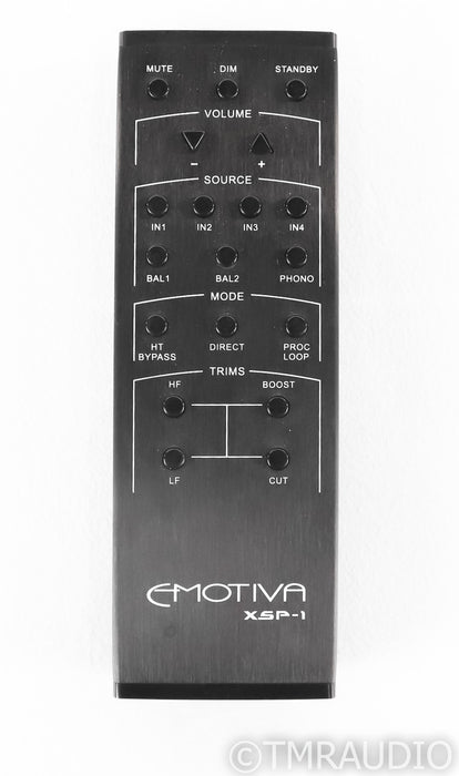 Emotiva XSP-1 Gen 2 2.2 Channel Preamplifier; Remote; MM / MC Phono