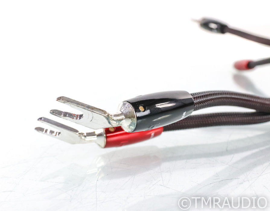 AudioQuest William Tell ZERO Full Range Speaker Cables; 3m Pair; 72v DBS; Silver