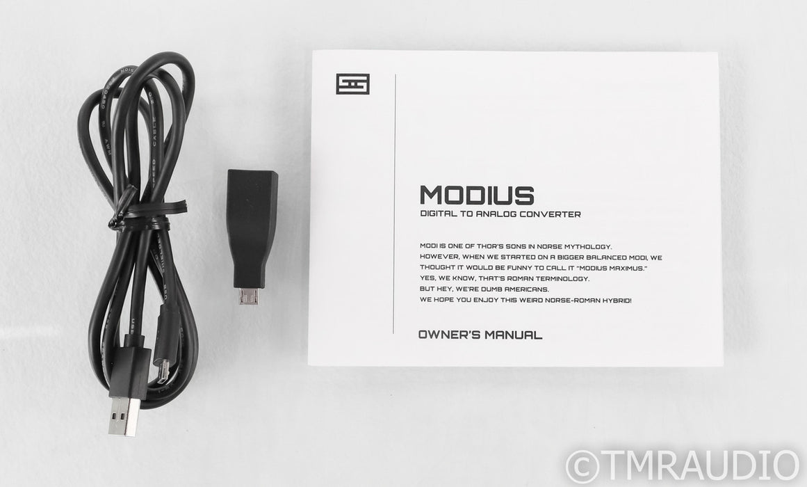 Schiit Modius DAC; D/A Converter; Unison USB; Silver