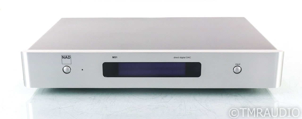 NAD M51 DAC; M-51; D/A Converter; Remote; Silver; USB