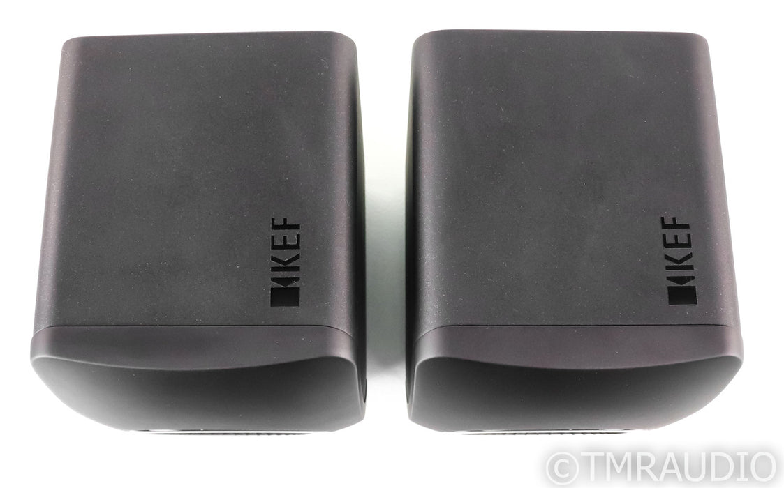 KEF LS50 Black Edition Bookshelf Speakers; All Black Pair