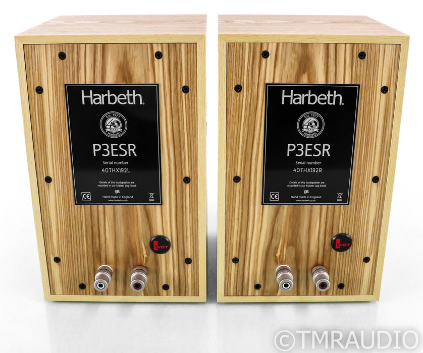 Harbeth P3ESR 40th Anniversary Bookshelf Speakers; PS-ESR; Olive Ash Pair