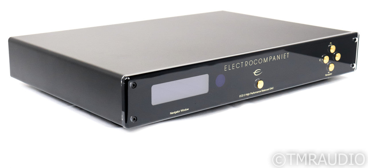 Electrocompaniet ECD 2 DAC; ECD2; Remote; Black; USB; D/A Converter