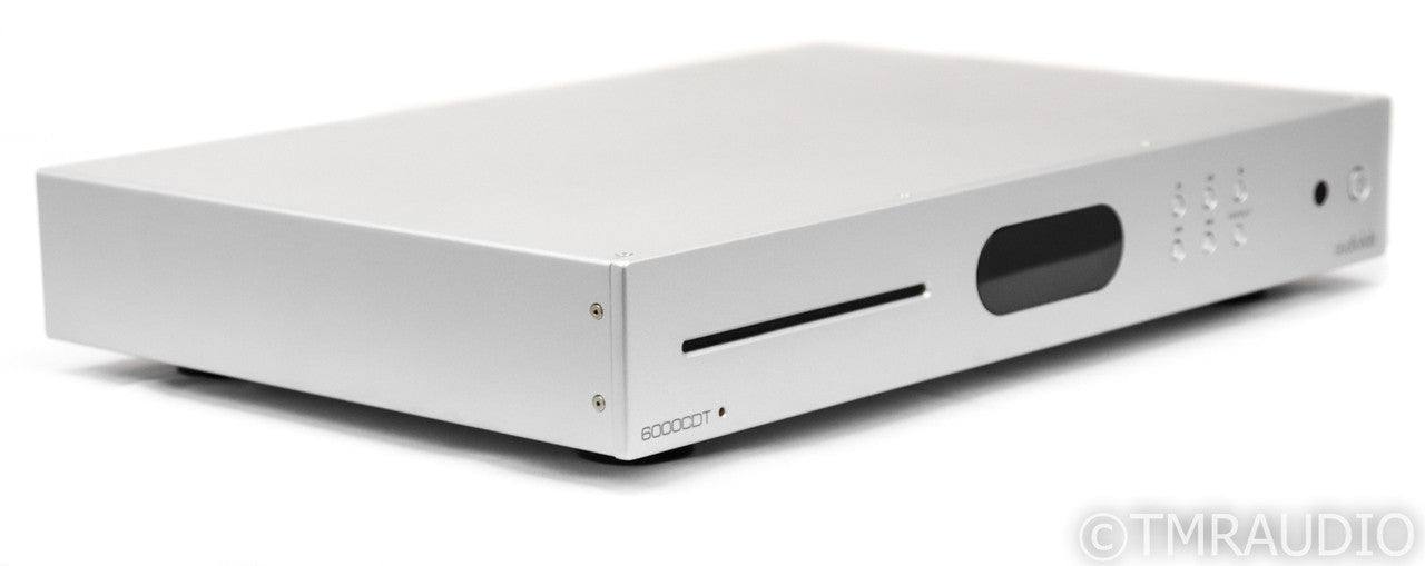 Audiolab 6000 CDT CD Transport; 6000CDT; Remote; Silver