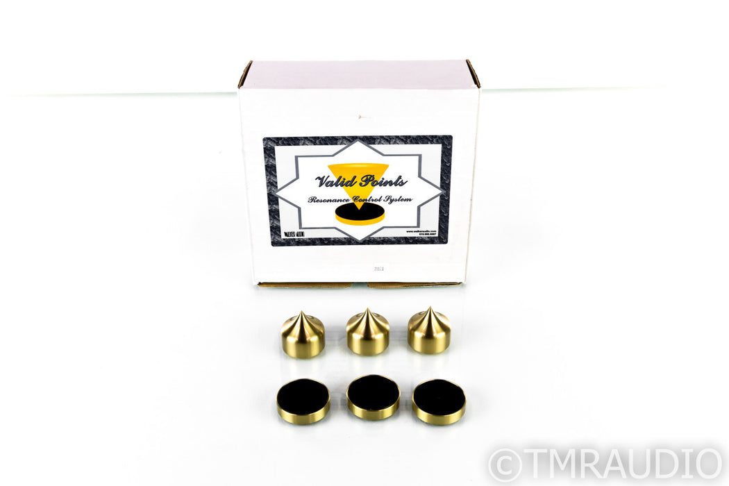 Walker Audio Valid Points Resonance Control System; Set of Three Cones / Discs