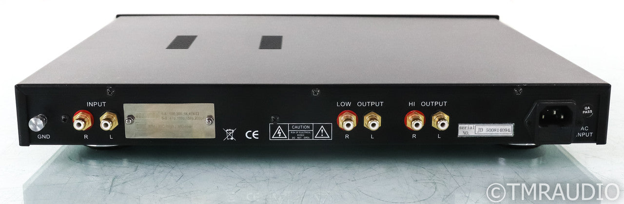 Jolida JD9II Tube MM / MC Phono Preamplifier; JD9-2; Black