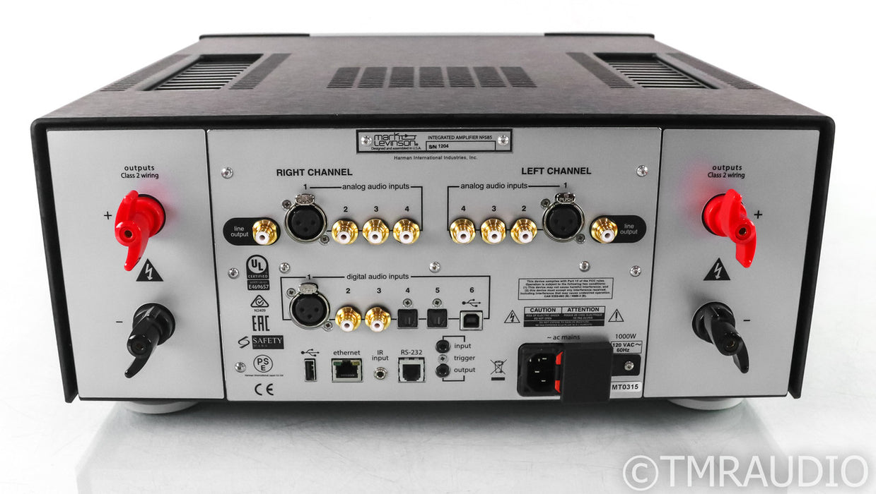 Mark Levinson No. 585 Stereo Integrated Amplifier; DAC; Remote; Low Hours