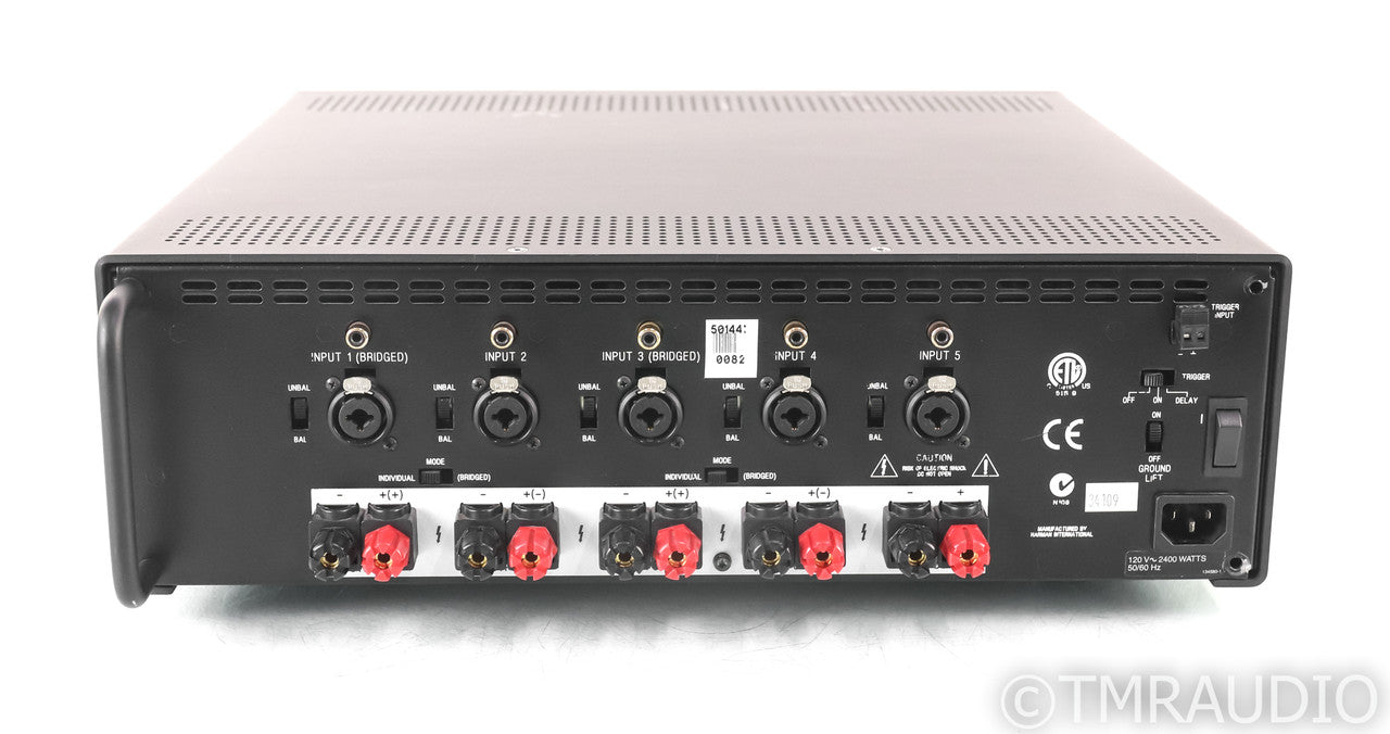 Lexicon LX-5 5 Channel Power Amplifier; LX5; Silver