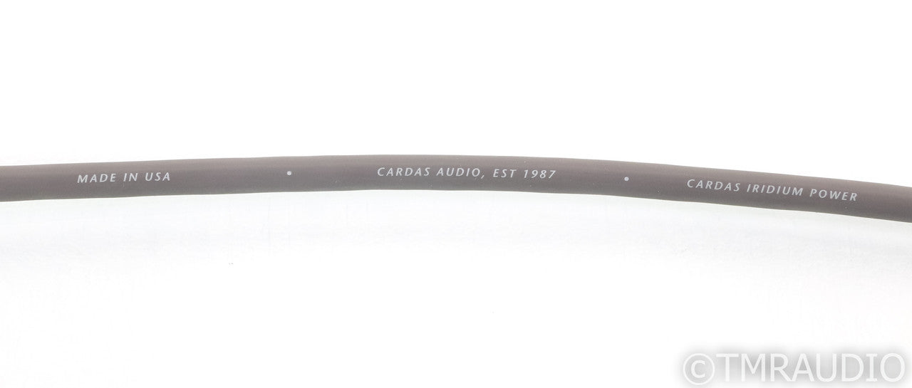 Cardas Iridium Power Cable; Single 1m AC Cord