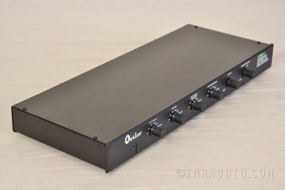 Outlaw ICBM-1 Bass Management System Multi-Channel Active Crossover AS-IS