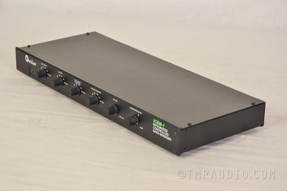 Outlaw ICBM-1 Bass Management System Multi-Channel Active Crossover AS-IS