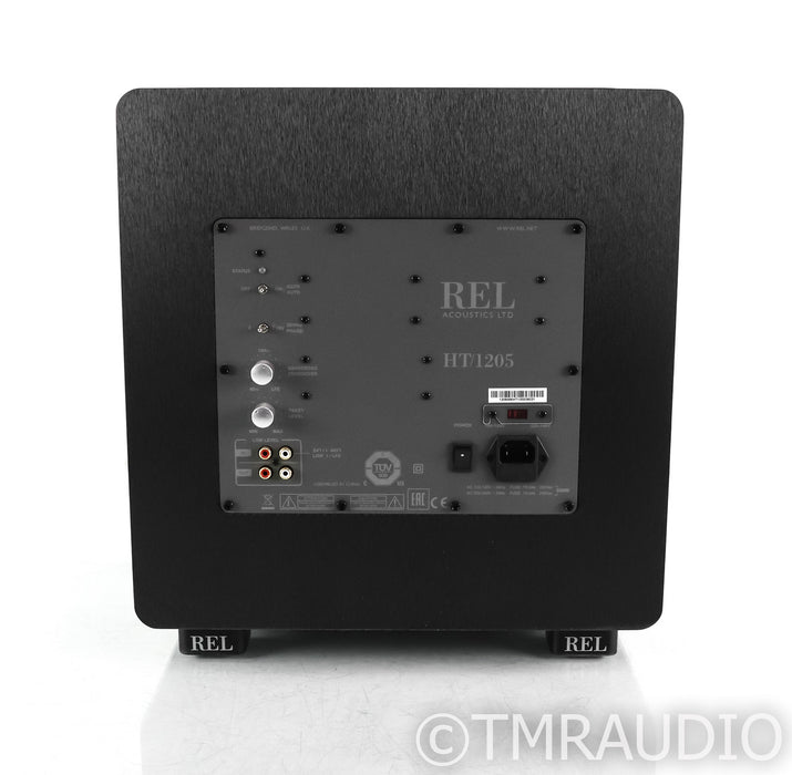 REL HT/1205 10" Powered Subwoofer; HT-1205; 500W; Black; HT-1205; 500W; Black