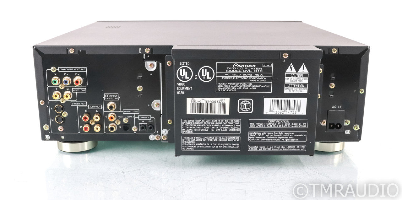 Pioneer DVL-919 DVD / LD Player
