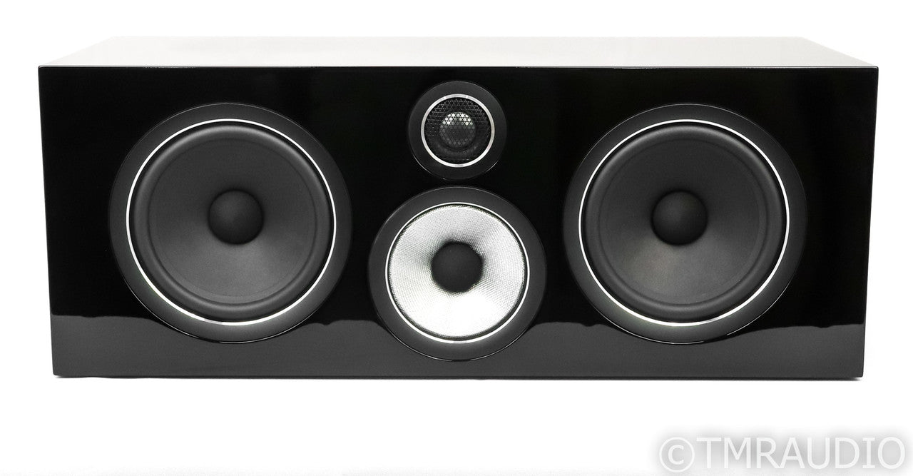 B&W HTM71 S2 Center Channel Speaker; Gloss Black