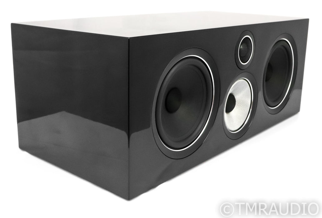 B&W HTM71 S2 Center Channel Speaker; Gloss Black