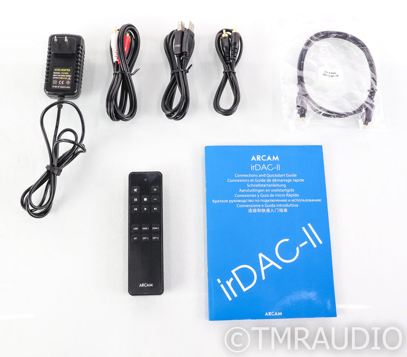 Arcam irDAC-II DAC; IR-DAC-2; Remote; Black; IR-DAC-2; Remote; Black