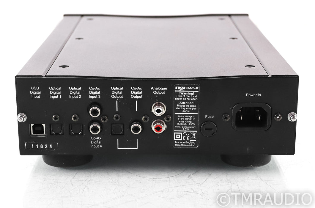 Rega DAC-R DAC; D/A Converter; USB; Black; Remote