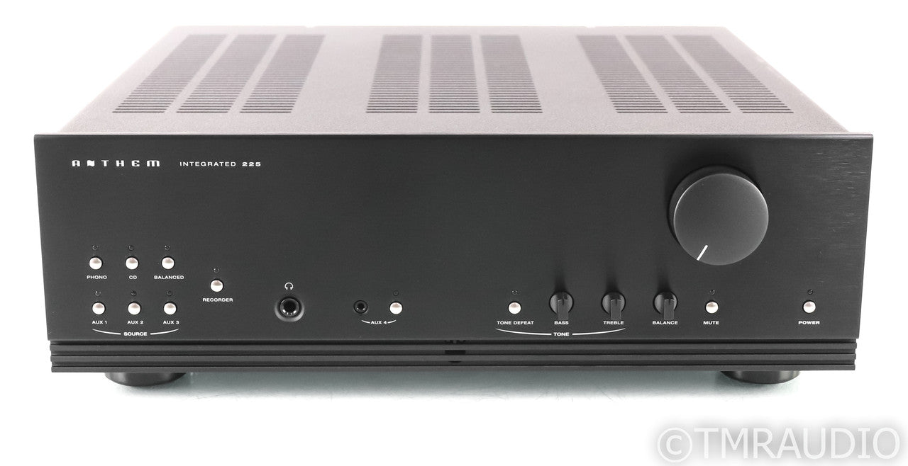 Anthem 225 Stereo Integrated Amplifier; I225; Remote; MM Phonostage; Black