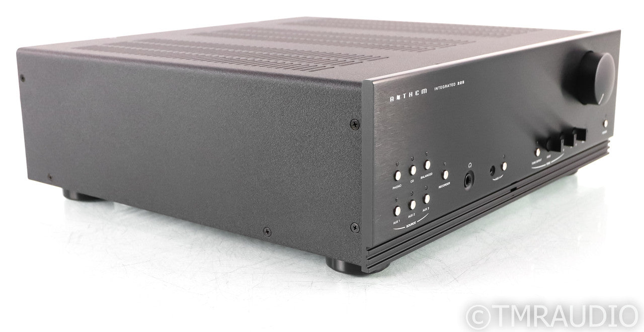 Anthem 225 Stereo Integrated Amplifier; I225; Remote; MM Phonostage; Black