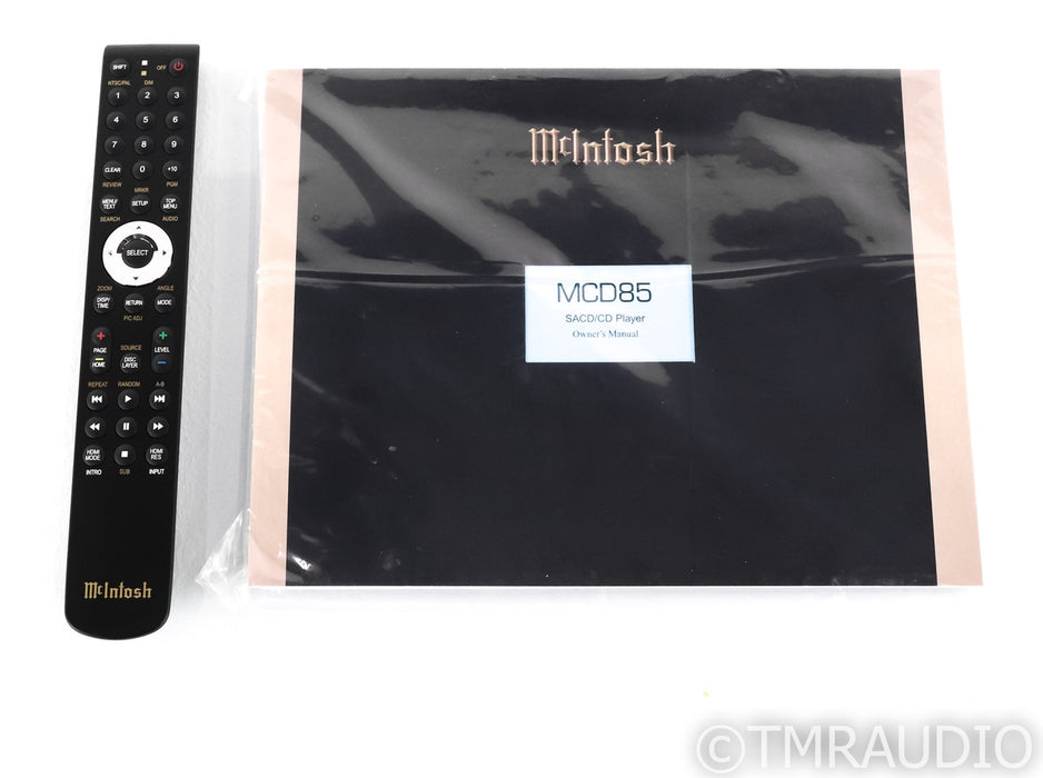 McIntosh MCD85 SACD / CD Player; MCD-85; Remote