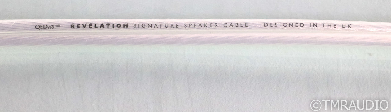 QED Signature Revelation Speaker Cables; 2m Pair