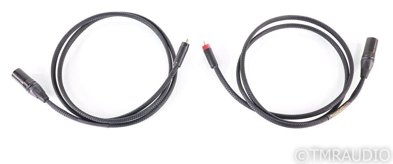 Morrow Audio MA6 RCA to XLR Cables; 1.5m Pair Interconnects
