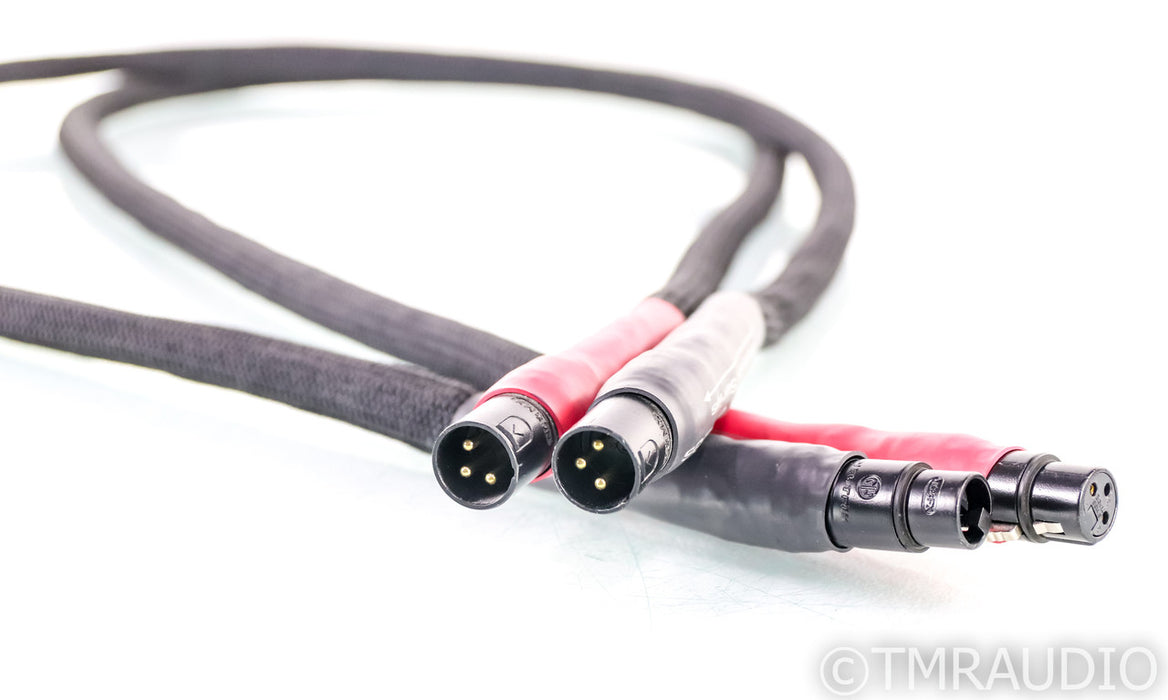 TimePortal Cables Reference Series XLR Cables; 5ft Pair Balanced Interconnects