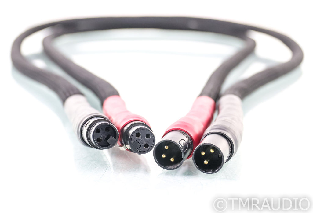 TimePortal Cables Reference Series XLR Cables; 5ft Pair Balanced Interconnects