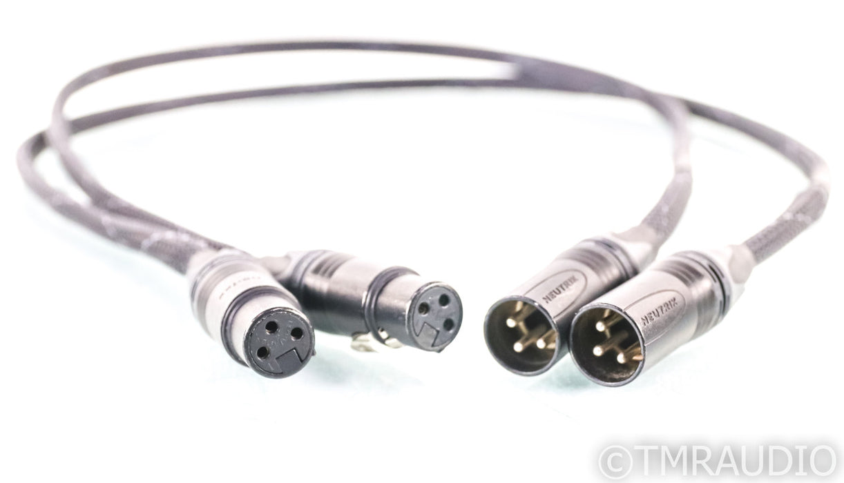 Morrow Audio MA7 XLR Cables; 1m Pair Balanced Interconnects