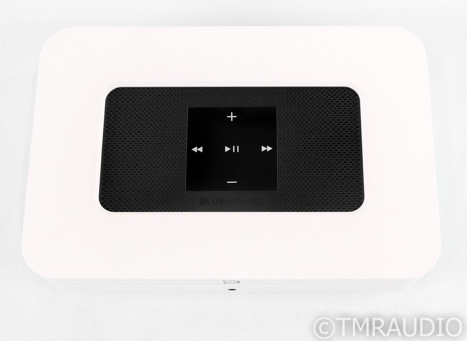 Bluesound Node 2i Wireless Network Streamer; White; Roon Ready