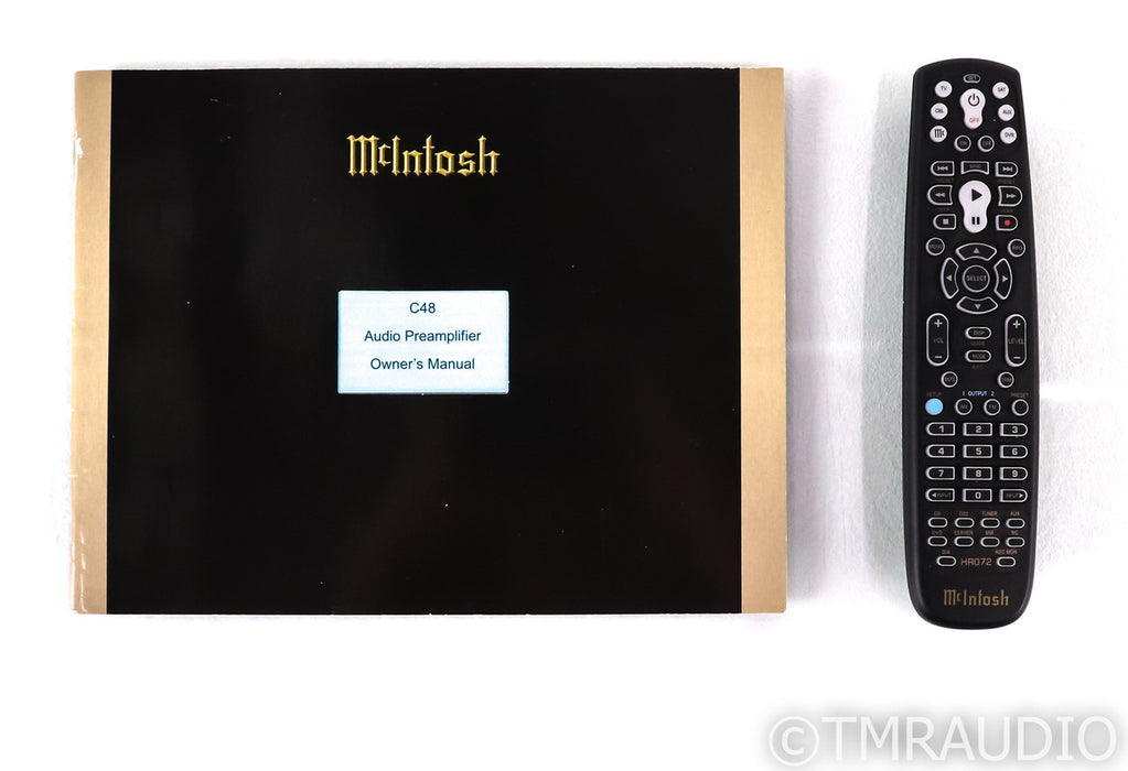 McIntosh C48 Stereo Preamplifier; C-48; MM/MC Phono