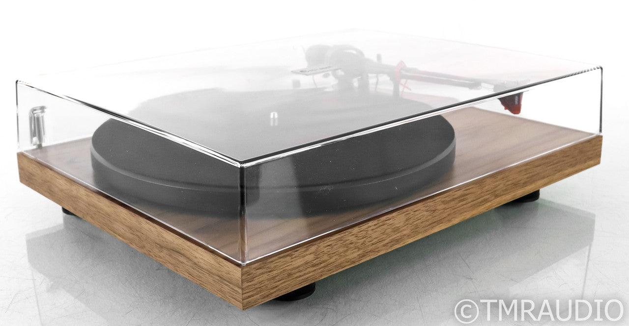 Pro-Ject Debut Carbon DC Belt Drive Turntable; Walnut; Ortofon 2M Red Cartridge