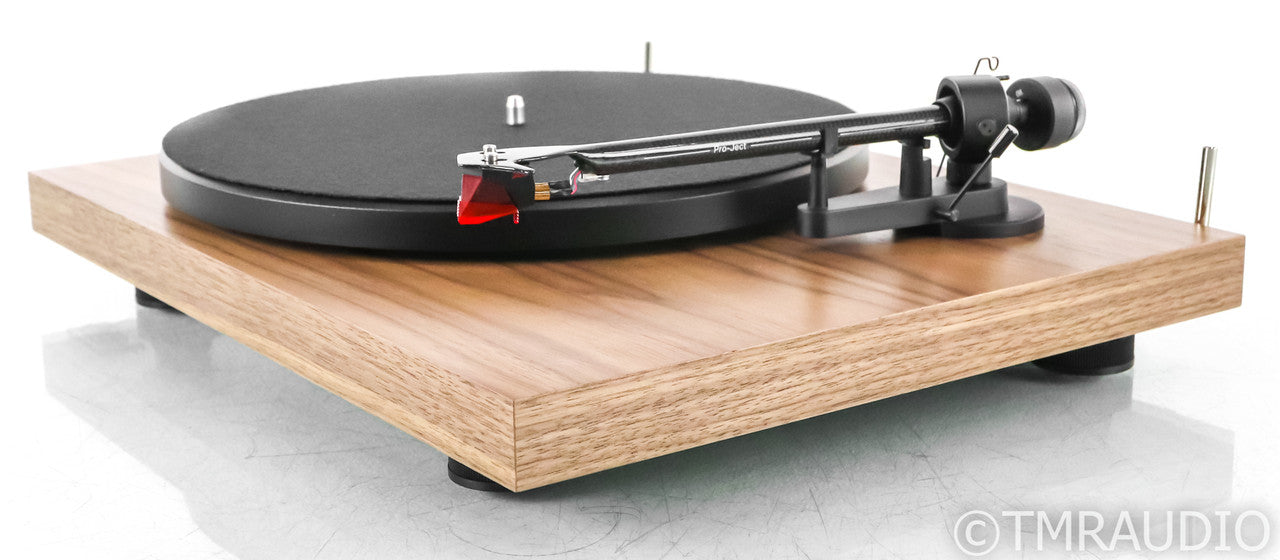 Pro-Ject Debut Carbon DC Belt Drive Turntable; Walnut; Ortofon 2M Red Cartridge