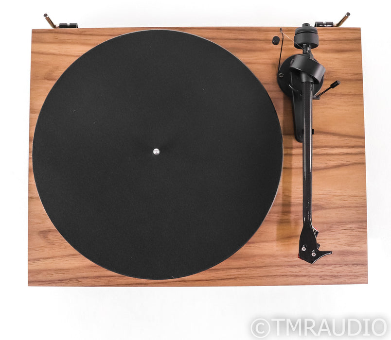 Pro-Ject Debut Carbon DC Belt Drive Turntable; Walnut; Ortofon 2M Red Cartridge