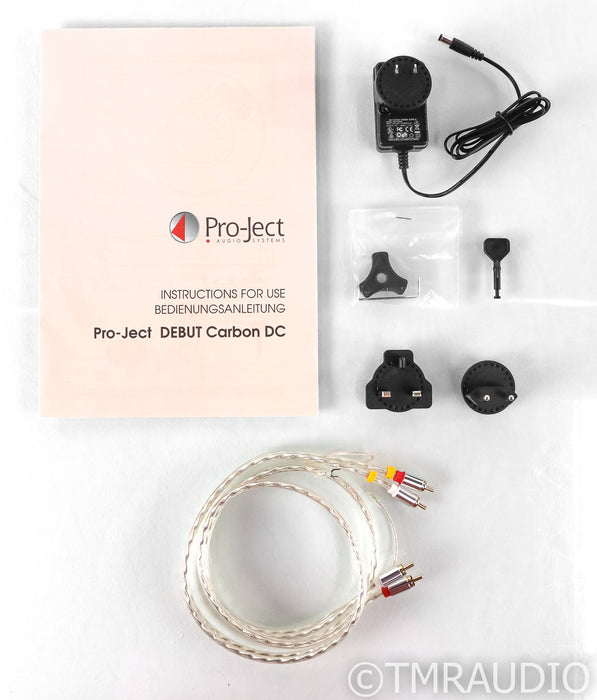 Pro-Ject Debut Carbon DC Belt Drive Turntable; Walnut; Ortofon 2M Red Cartridge