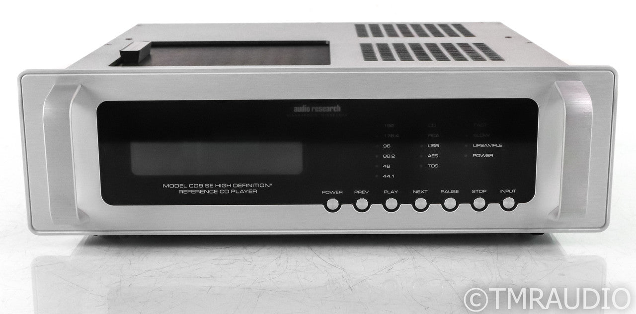 Audio Research Reference CD9 SE CD Player; CD-9; DAC; Remote; Silver
