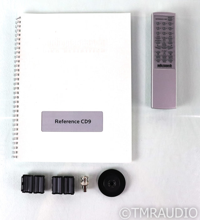 Audio Research Reference CD9 SE CD Player; CD-9; DAC; Remote; Silver