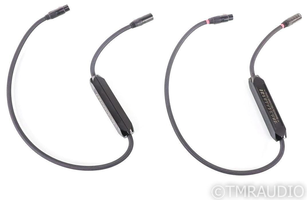 Transparent Audio Balanced MusicLink Super XLR Cables; 1m Pair Balanced Interconnects