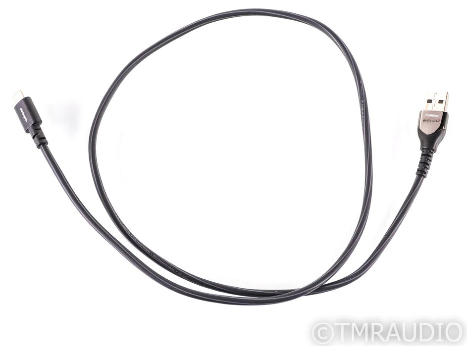 AudioQuest Carbon USB-C Cable; 0.75m Digital Interconnect