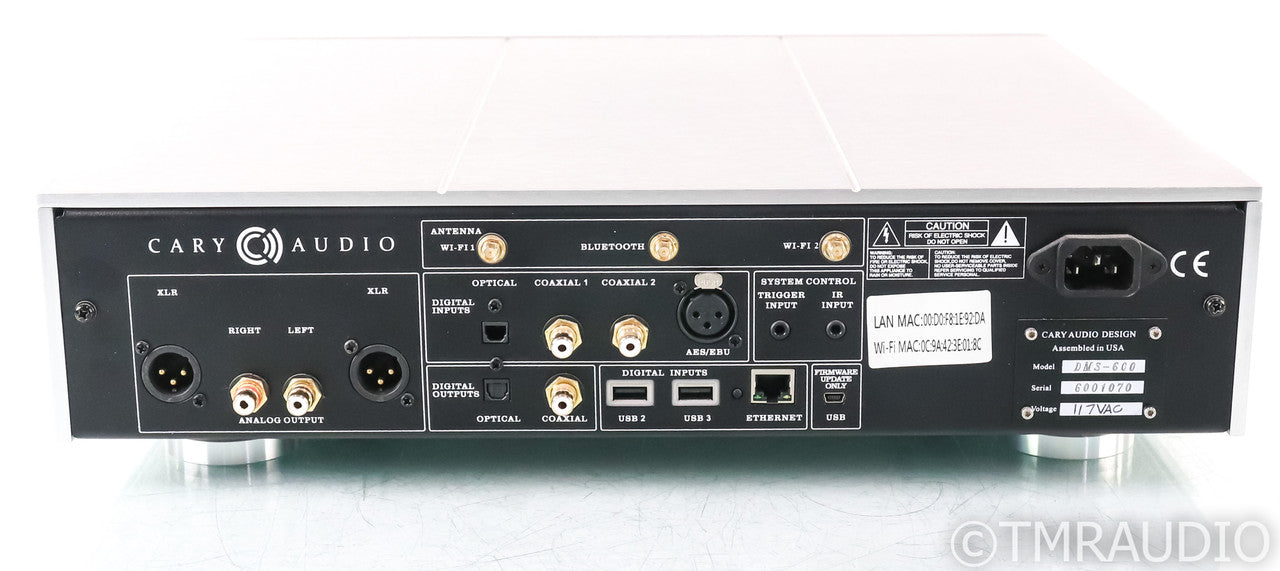 Cary Audio DMS-600 Wireless Network Streamer / DAC; DMS600; D/A Converter
