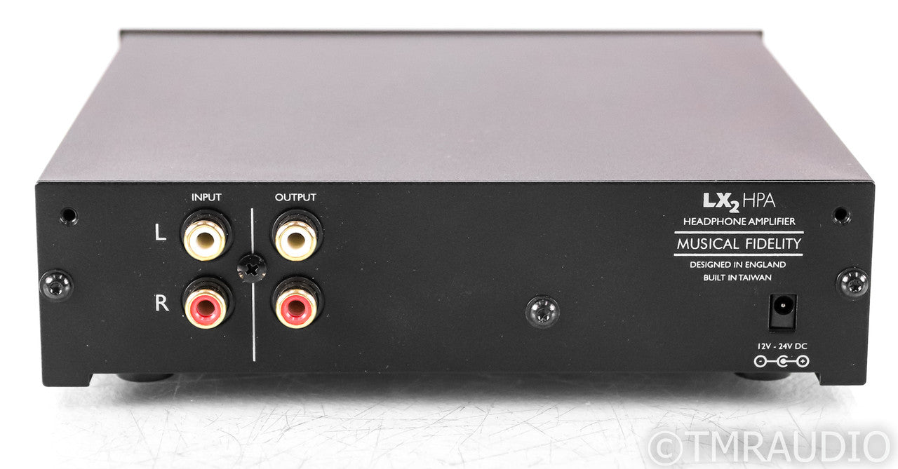Musical Fidelity LX2 HPA Headphone Amplifier; LX-2; Black