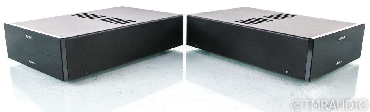 Heed Audio Obelisk PM Mono Power Amplifier; Black Pair