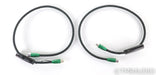AudioQuest Earth XLR Cables; 1m Pair Balanced Interconnects; 72V DBS