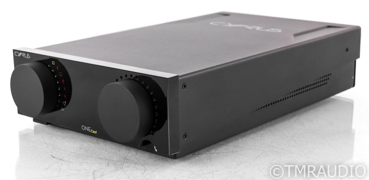 Cyrus OneCast Stereo Integrated Amplifier; Black; Remote