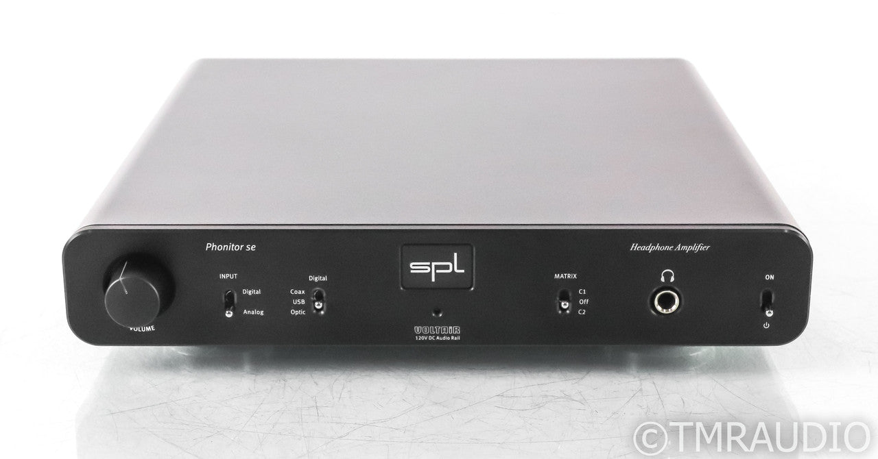 SPL Phonitor se Headphone Amplifier; Black; Refurbished