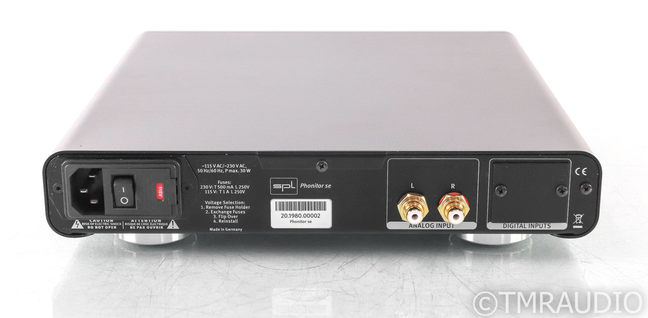 SPL Phonitor se Headphone Amplifier; Black; Refurbished