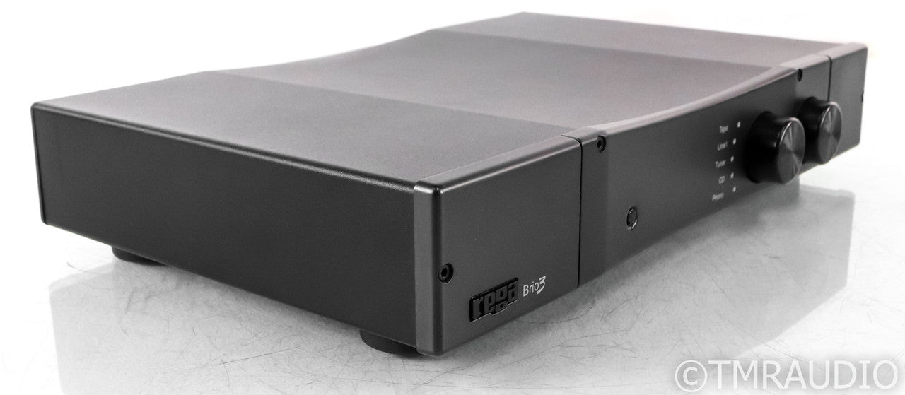 Rega Brio 3 Stereo Integrated Amplifier; MM / MC Phono; Black