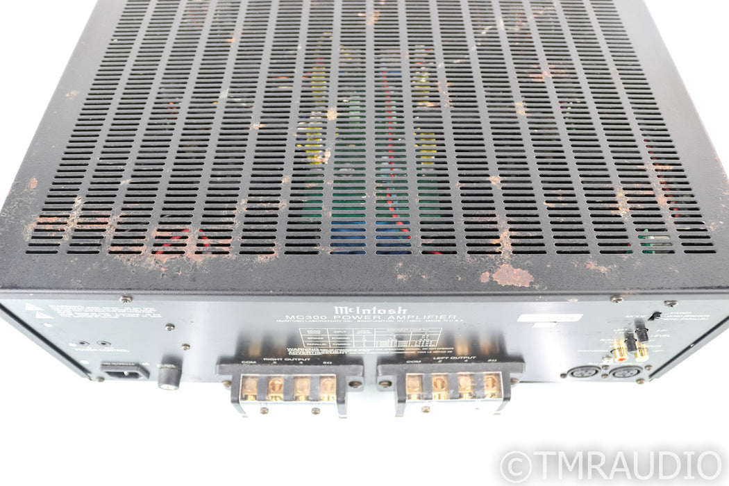 McIntosh MC300 Stereo Power Amplifier; AS-IS / Untested (Board Damage)