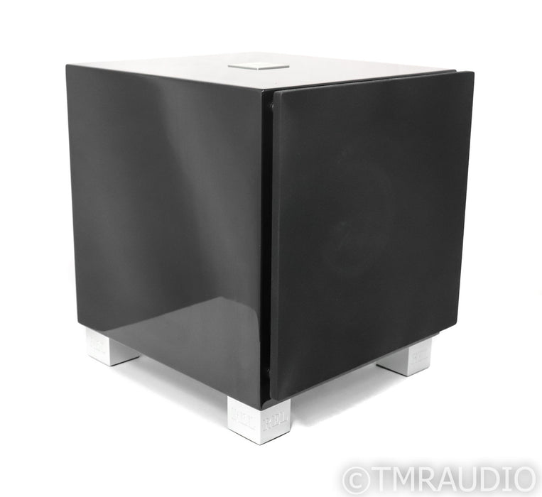 REL T/7i 8" Powered Subwoofer; T7i; Gloss Black